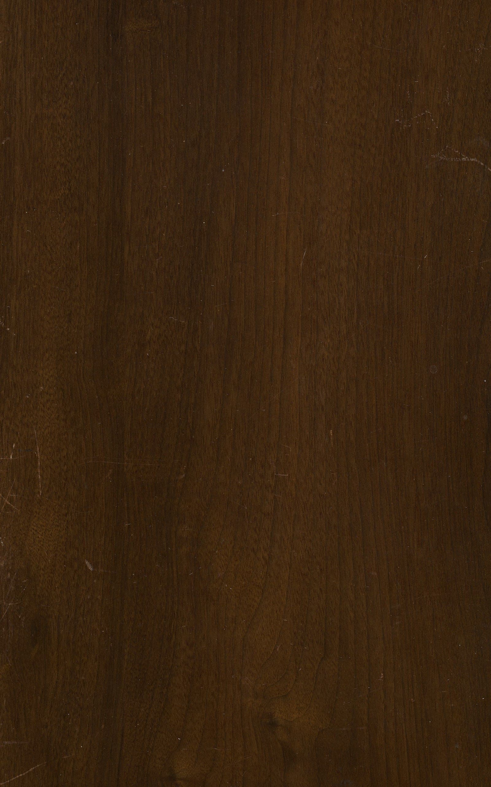 Close-up of rich, dark oak wood grain